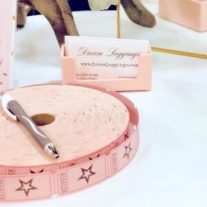 1000 Pink Single Roll Raffle Tickets Star Winning Prizes Giveaway Party Auction